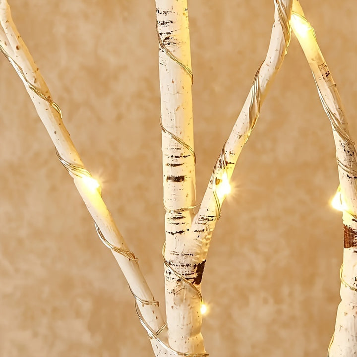 1pcs Luminous Birch Branch Decorative Light. Battery Powered Simulated Artificial Branches For Indoor, Wedding, Party, Home Decoration Festivals