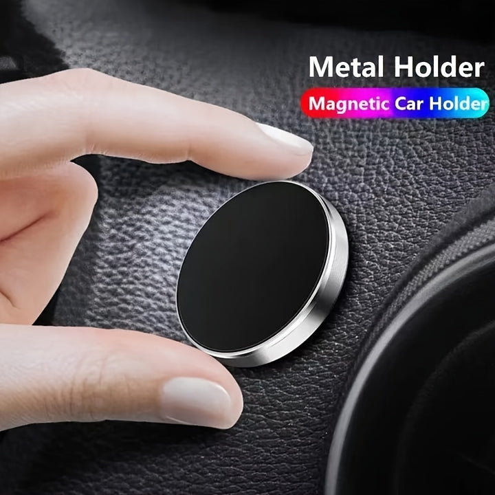 Dashboard Mini Car Portable Paste Sticker Easy Install Magnetic Phone Holder Universal Strong Magnets Wall Key Holder