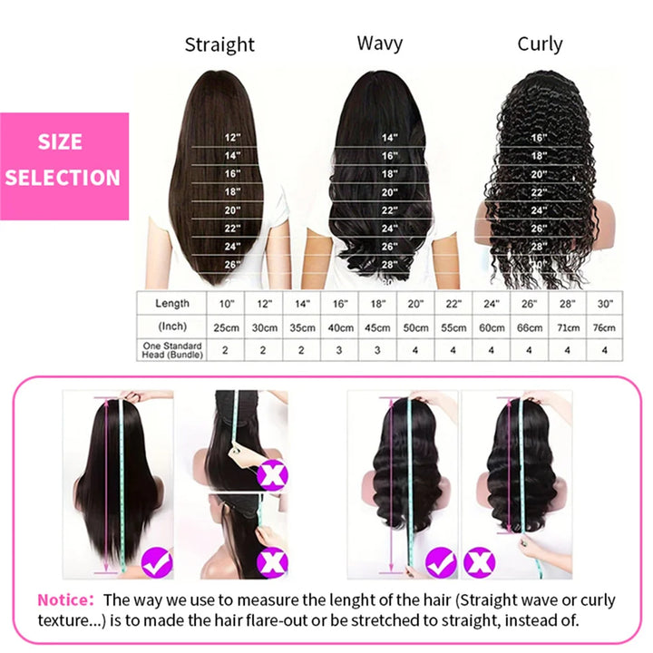 32 Inch Curly human hair lace frontal wig 13x4 13x6 Deep Wave HD Transparent lace front human hair wig For Women