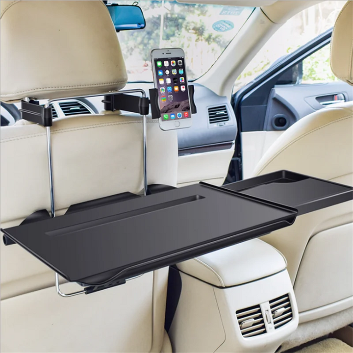 Car Laptop Food Holder Seat Steering Wheel Computer Notbook Table Work Desk Multipurpose Foldable Drink Dining Tray Stand