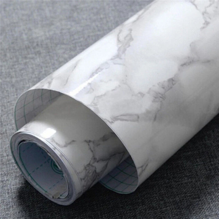 Self Adhesive Marble Effect Contact Paper Film Wall Covering Peel-Stick Decor Wall Stickers Decoration