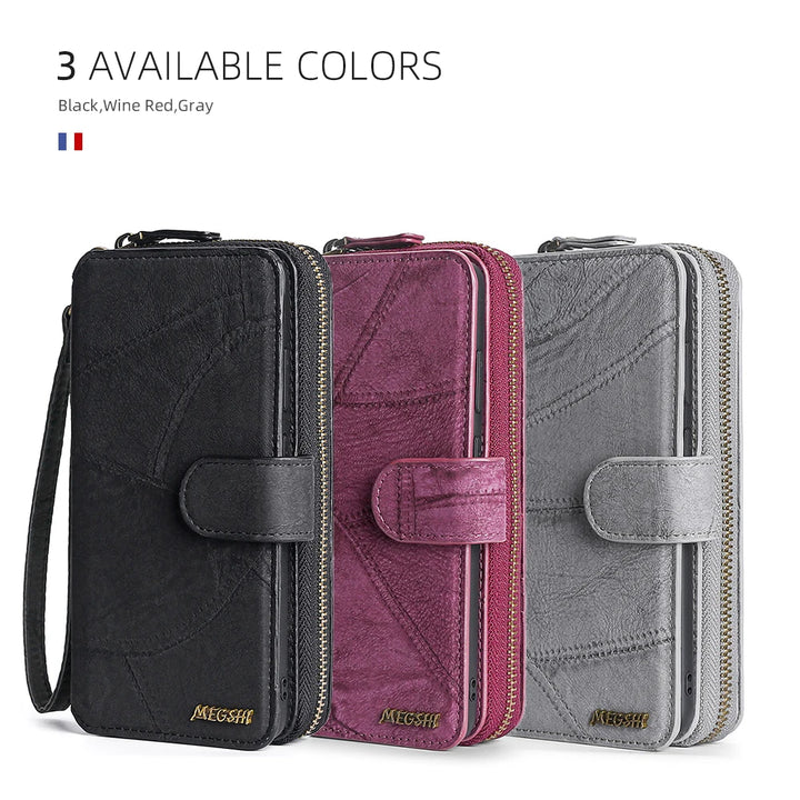 Wallet Leather Phone Case For XiaoMi 10 10Pro 11T Lite 12 12Pro 12T 12Lite 5G RedMi Note10 Note11 Note12 Poco X3 X4 X5 Pro NFC