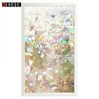 Frosted Glass Sticker No Glue Window Sticker Privacy for Office Bathroom Bedroom Shop Static Cling Window Film