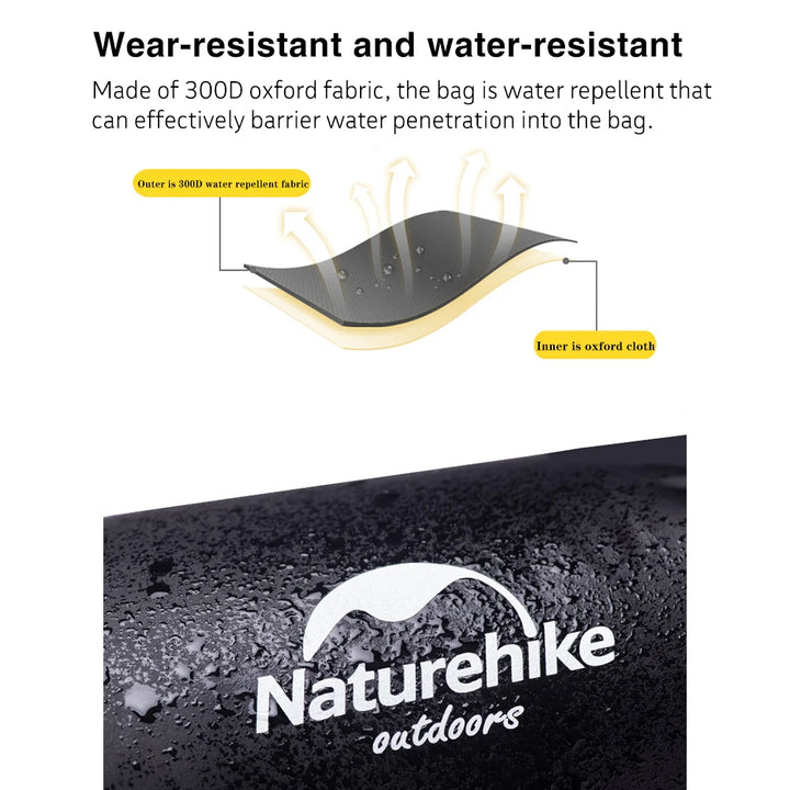 Naturehike Compression Bag Outdoor Hiking Ultralight Camp Sleeping Bag Compression Sack Storage Drawstring Pouch Camping Gadget