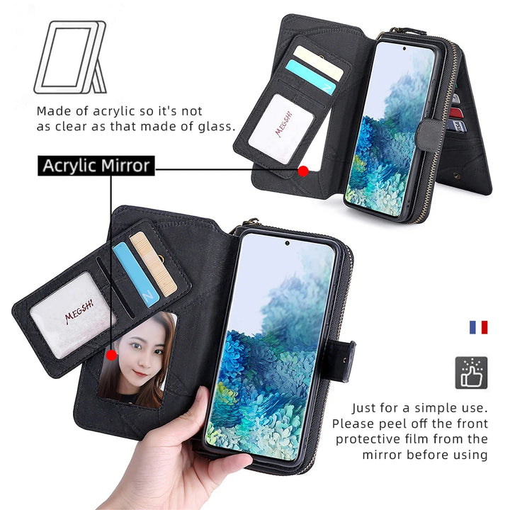 Wallet Leather Phone Case For XiaoMi 10 10Pro 11T Lite 12 12Pro 12T 12Lite 5G RedMi Note10 Note11 Note12 Poco X3 X4 X5 Pro NFC