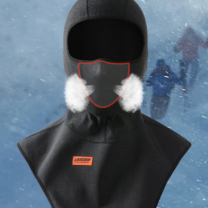 New Motorcycle Mask Fleece Thermal Face Mask Keep Warm Moto Riding Balaclava Motorbike Biker Winter Windproof Ski Mask Men Women