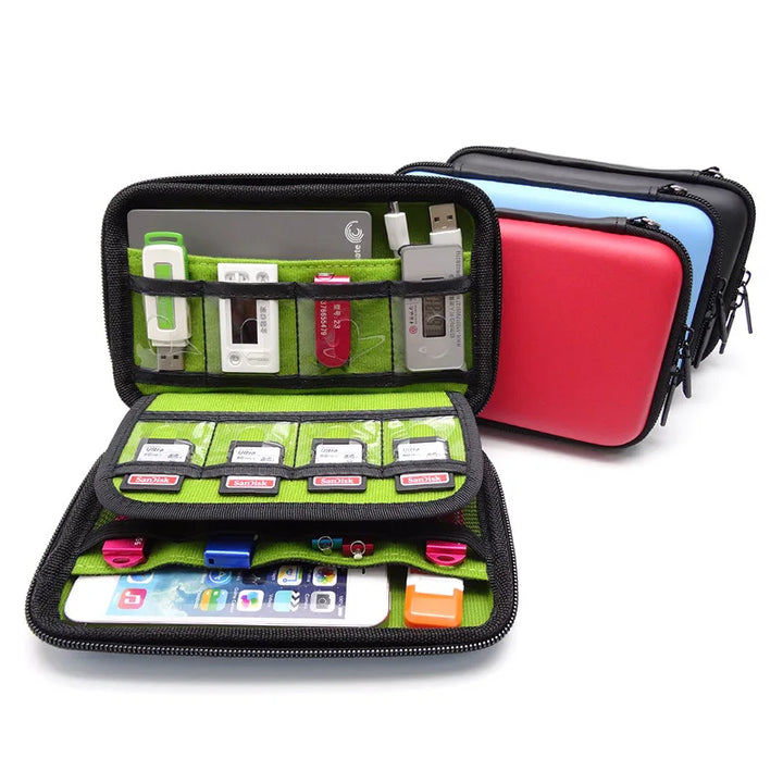 Cable Organizer Bag Headphones Case Power Bank Case Electronic Gadget Organizer Cable Bag USB Wires Charger Digital Storage Box