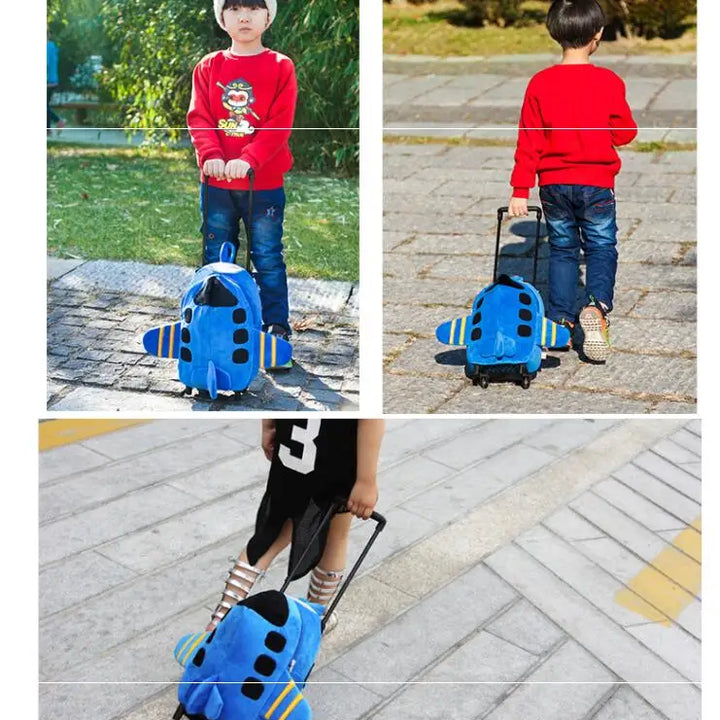 kid Rolling backpack for School detachable backpack wheels Children Travel Trolley backpack bags for kids  girl wheeled backpack