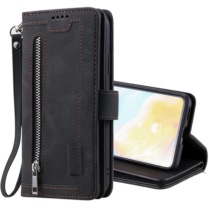 For Xiaomi 14T 14 13 13T 12T 12S 11T Pro 12 Lite 5G Zipper Wallet Leather Case For Xiaomi 14T Case Mi 11 Ultra 12X 10T Pro Cover