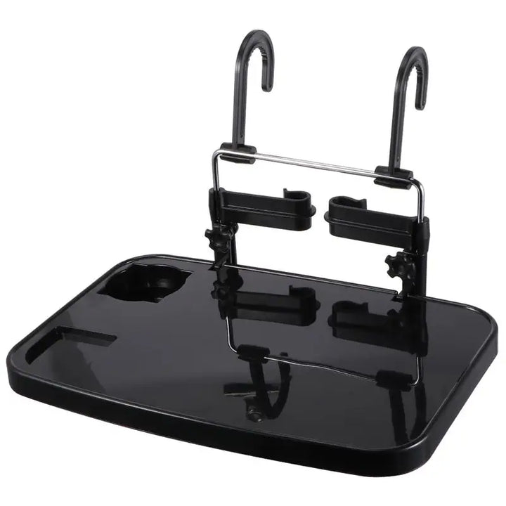 Foldable New Car Computer Rack with Drawer Shelf Car Steering Wheel Seat Back Laptop Tray Food Drink Table Holder Stand