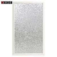 Frosted Glass Sticker No Glue Window Sticker Privacy for Office Bathroom Bedroom Shop Static Cling Window Film