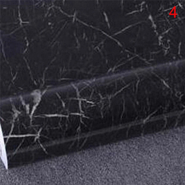 Self Adhesive Marble Effect Contact Paper Film Wall Covering Peel-Stick Decor Wall Stickers Decoration