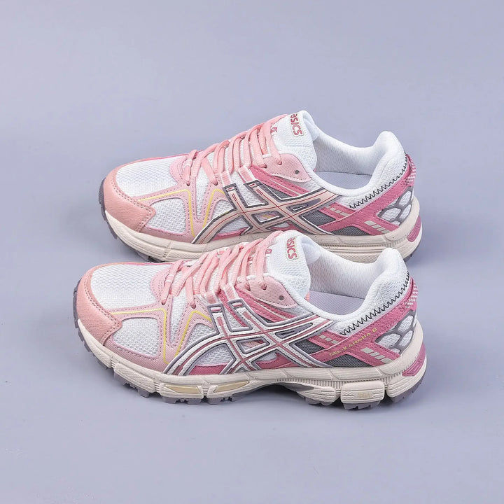 Asics GEL Kahana 8 Original Women Running Shoes PINK Cushion Stability Aics GEL Running Kahana8 Breathable Sport Sneakers