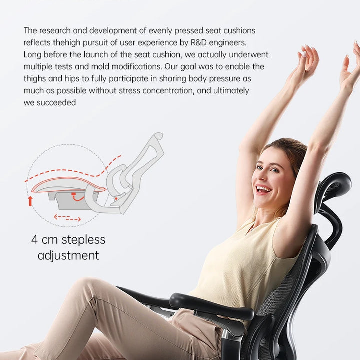 Modern Office Furniture C300 Executive Luxury Mesh Office Chair Chair 6D Adjustable Armrests Sillas De Oficina