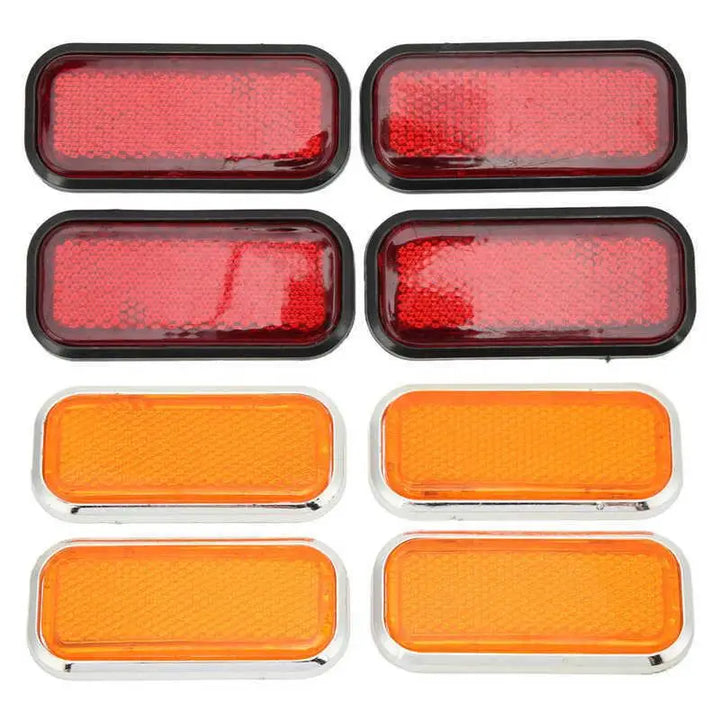 Rectangular Reflector Reflective Sticker for car for motorcycle