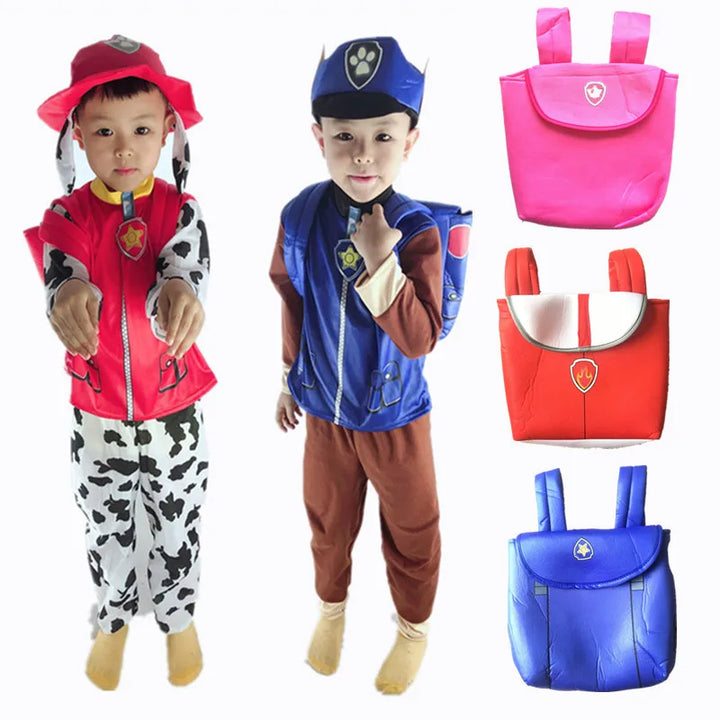 Halloween Boys Girls Rocky Rubble Skye Marshall Zuma Chase Cosplay Costumes Kids Children Birthday Party Gift Fancy Dress Up