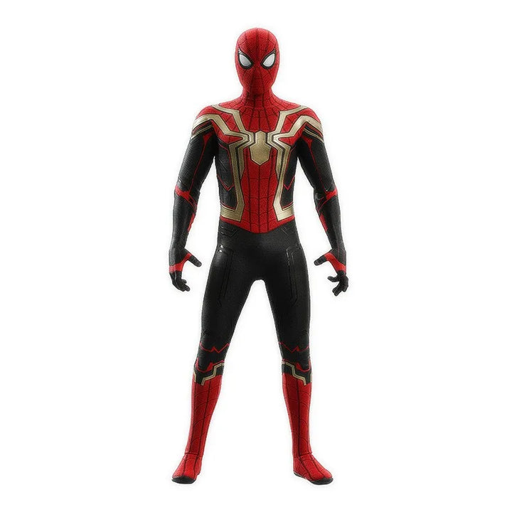 Spiderman Cosplay Fantasy Costumes Jumpsuit For Boys Girls Spider Man Miles Morales Superhero Halloween Carnival Zentai Bodysuit