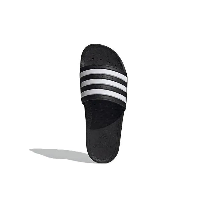 adidas Adilette Boost Slides Black White Stripes Sneakers shoes FY8154