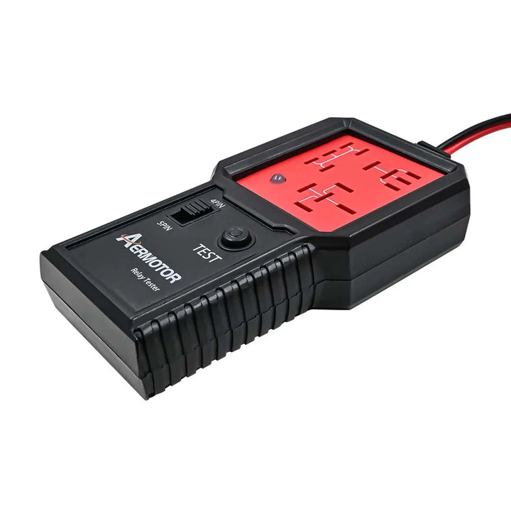 Aermotor 12V Car Relay Tester Electronic Automotive Relay Detector Auto Battery Checker Alternator Analyzer Diagnostic Tool ﻿