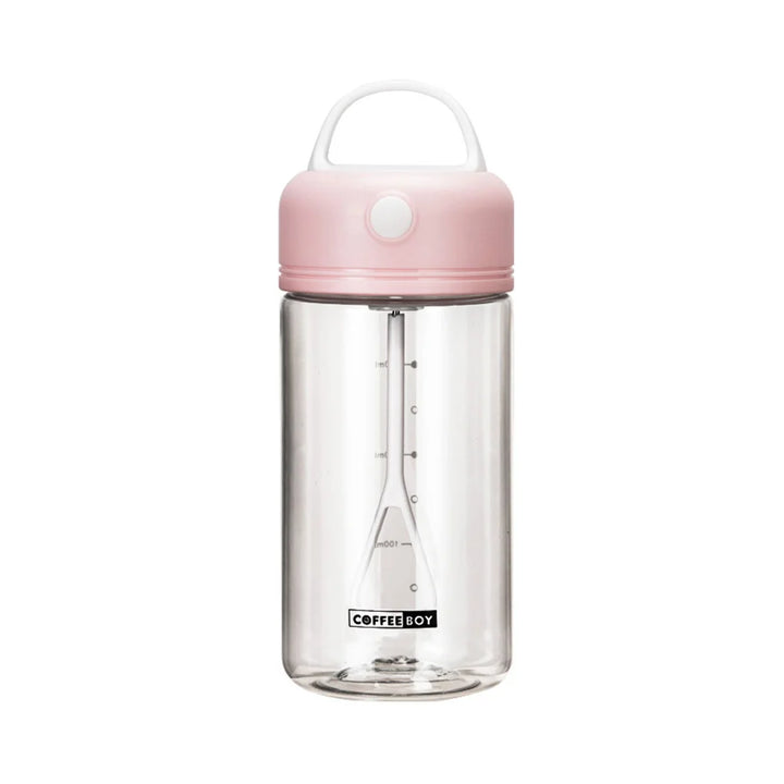 Shake Bottle Leak-proof 380ML Stirring Cup Plastic Automatic Shaker Battery Operated Button Control Drink Mixer Green