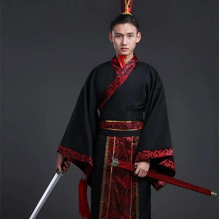 Chinese Ancient Clothes Hanfu Cosplay outfit for Men and Women Adults Halloween Costumes for Couples