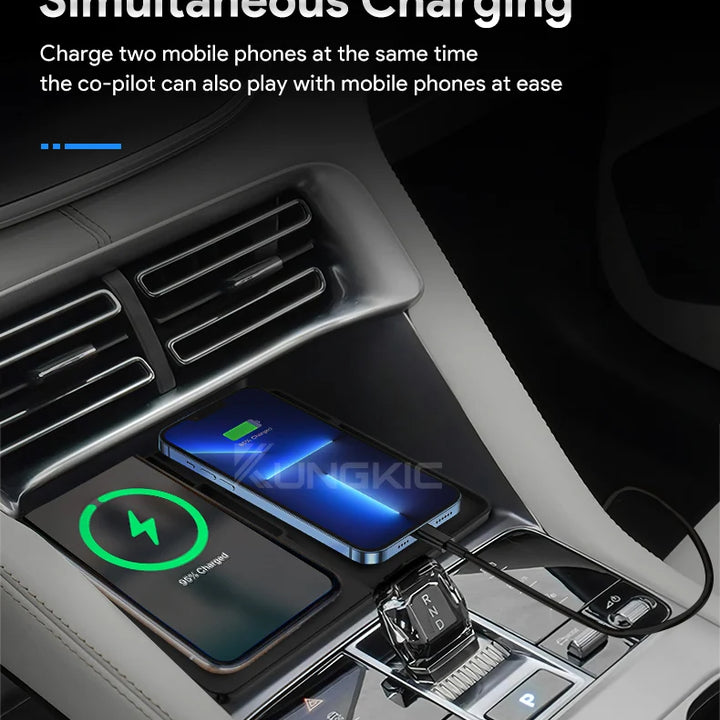 for BYD Song Plus 2023 2024 Car Wireless Charger 15W Mobile Phone Fast Charging Holder LHD RHD Accessories