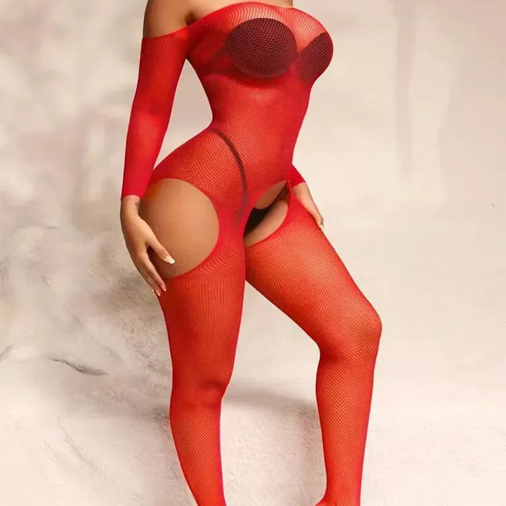 Sexy Lingerie One Piece Crotchless Bodystocking for Sex Transparent Sexiest Bodysuit Erotic Costumes Sex Exotic Body Stockings