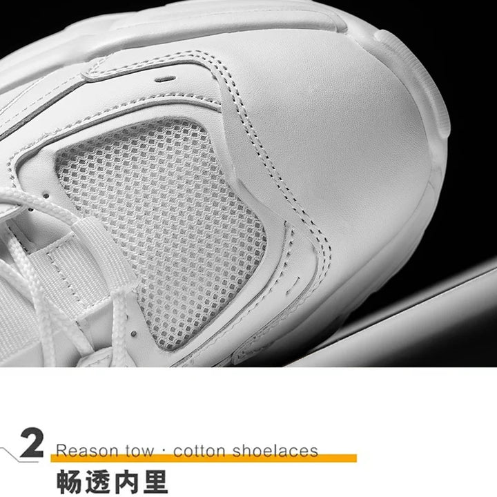 Men Sneakers Hidden Heels Elevator Shoes Plus Size 45 46 Heightening Shoes For Men Fashion Breathable 8cm 6cm Sports Taller Shoe