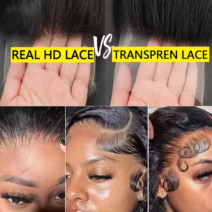 Bob Wig Human Hair Lace Front Wigs Human Hair 100% Human Hair Wigs Hd Transparent 13X6 Straight Lace Frontal Bob Wigs Cheap wigs