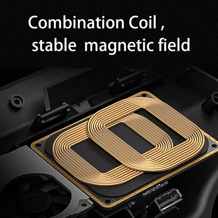 Center console Wireless charger For Volvo xc60 xc90 s90 v90cc s60 v60cc Mobile phone Holder charging Car accessories Interior