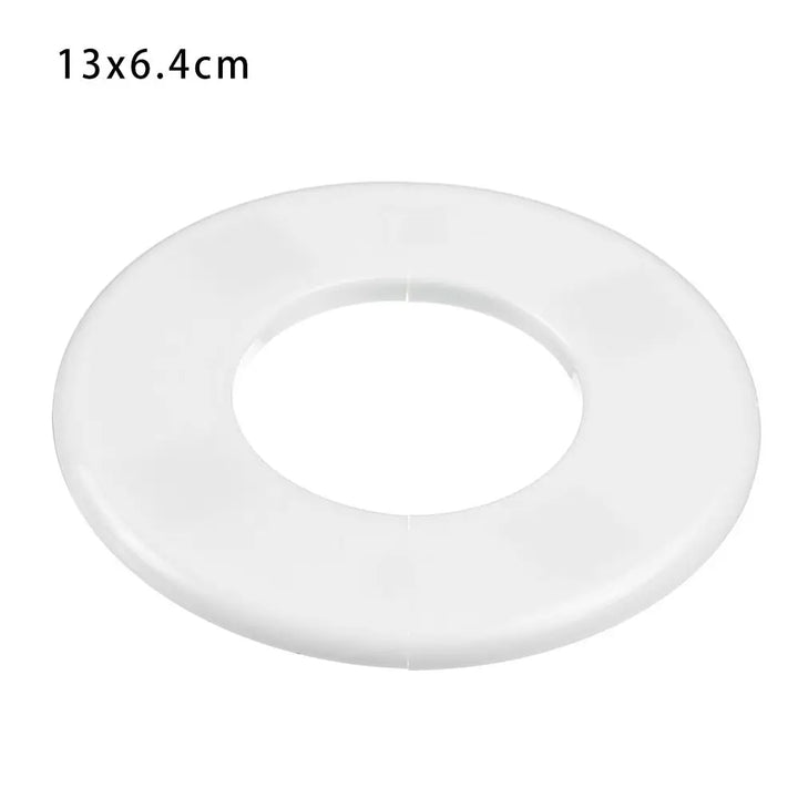 Wall Hole Decorative Cover White Wire Pipe Wall Covers Splittable Self-adhesive Faucet Air Conditioning Hole Desktop Decor