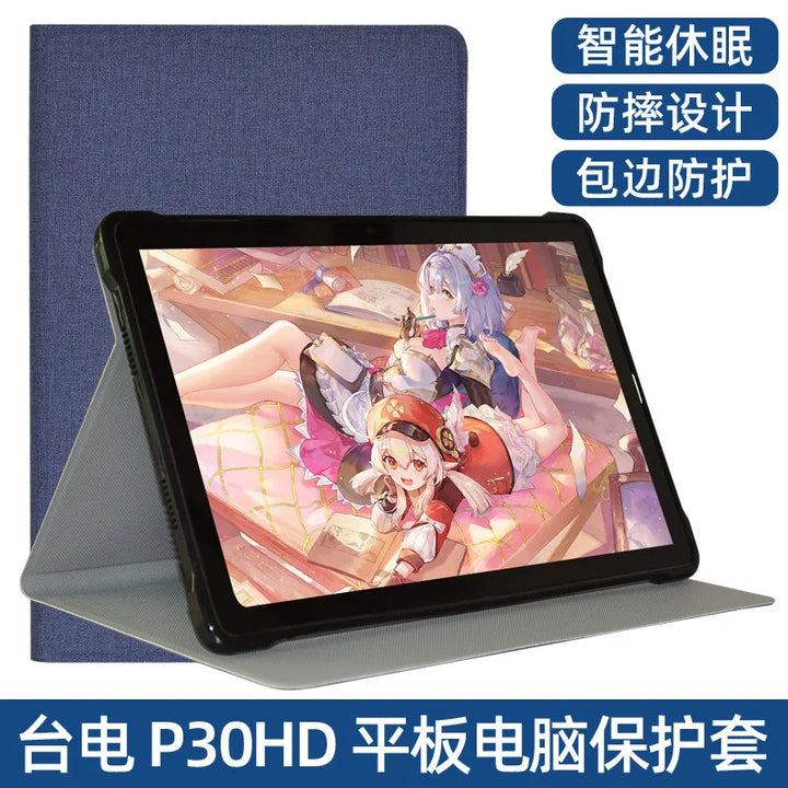 For Teclast P30T P30HD P30Air 10.1 P30 Air HD Tablet Case Fashion Bracket Flip Leather Cover