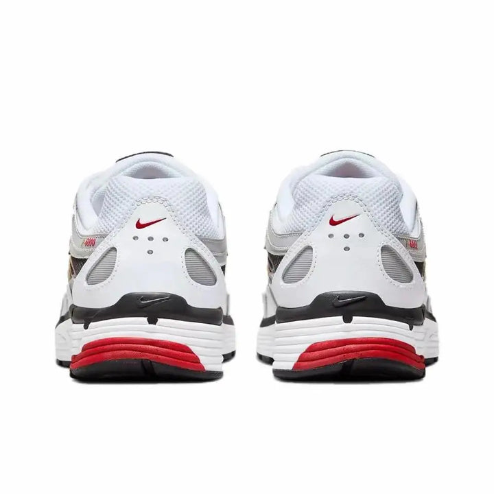 NIKE P-6000 Metallic Silver PRM NA Men's Sports Shoes Training Low Top Breathable Plaid Lightweight Running Shoes Casual Shoes