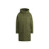 Adidas originals Layered Parka Mid Length Hooded Down Jacket Winter Women's Green