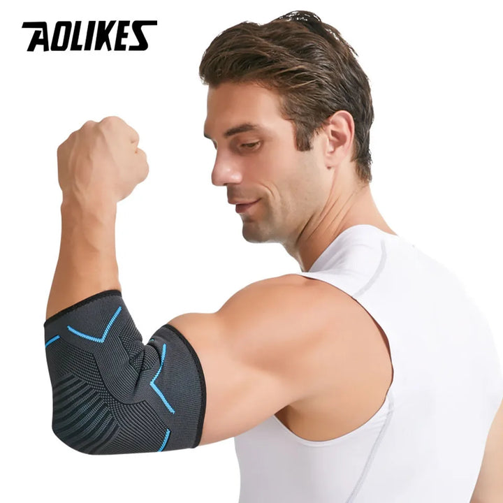 AOLIKES Elbow Brace Compression Sleeve,Arm Support Sleeves Forearm Pain Relief Pads Braces for Tendonitis,Tennis & Golfers Elbow