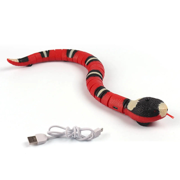 Cats Snake Toy USB Moving Interactive Scary Kids Halloween Toys Trick