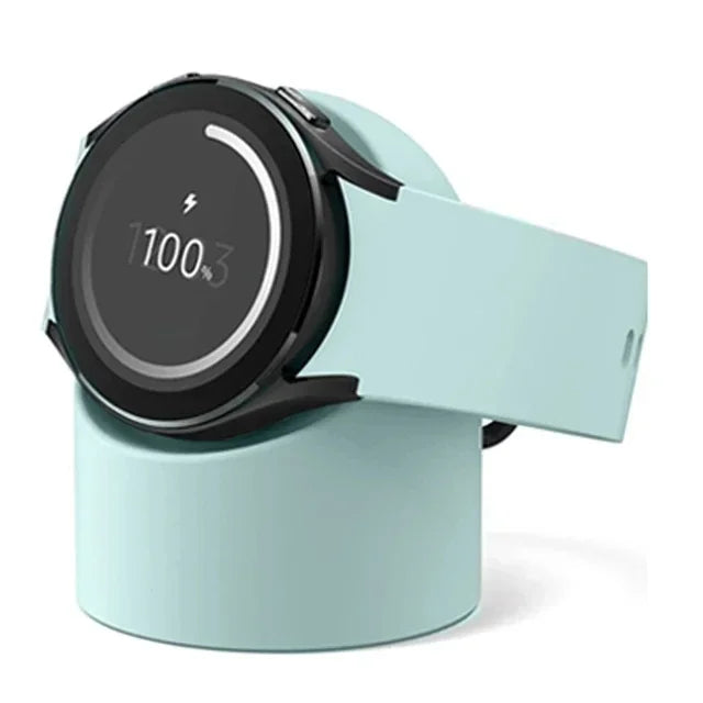 Compatible with Samsung Galaxy Watch 5 Charger Stand Holder 40 44 46mm Galaxy Watch 3 4 5 Pro Charger Silicone Stand 45mm