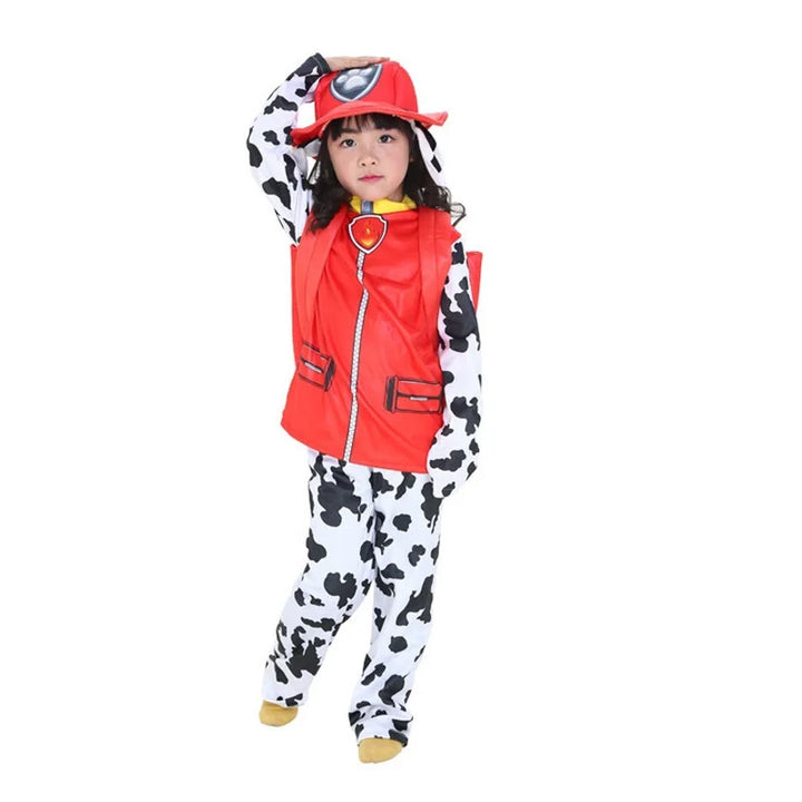 Halloween Boys Girls Rocky Rubble Skye Marshall Zuma Chase Cosplay Costumes Kids Children Birthday Party Gift Fancy Dress Up