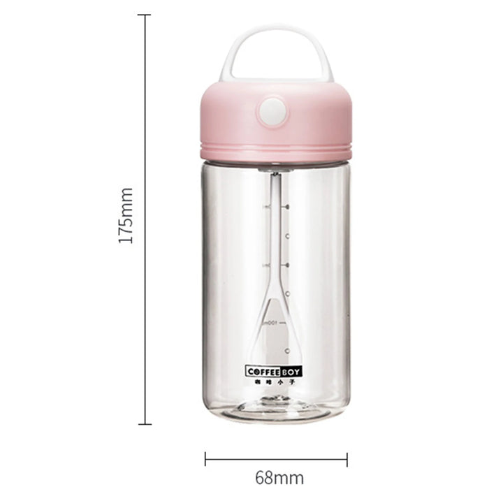 Electric Shaker Bottle for Fitness People Powerful Mixer for Coffee Milk Powder Oatmeal Home Gym Exercise Workout Fitness Sports