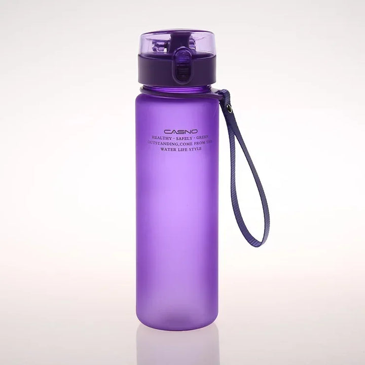 400/560ml Sports Water Bottle Outdoor Sport Leak Proof Plastic Water Cup Fitness Kids Drinkware BPA Free Cute Water Bottle