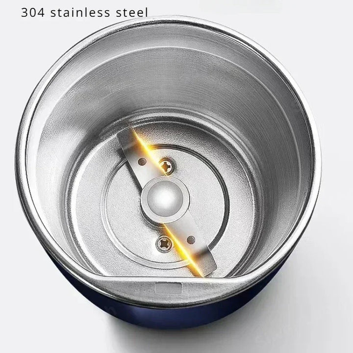 Household Stainless Steel Small Coffee Grinder Miscellaneous Grain Flour Grinder Electric Bean Grinder