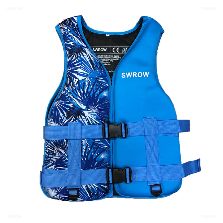 Outdoor Adult Children's Exquisite Printing Neoprene Life Jacket Water Sports Kayak Boating Surfing Rafting Safety Life Jacket