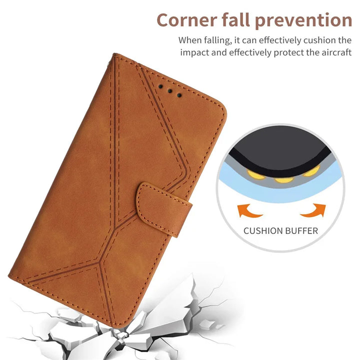 Business Leather Flip Cover for OPPO Realme 12 Pro Plus Case Card Slots Wallet Phone Bag Case For Realme 12 Plus 12+  Case Cover