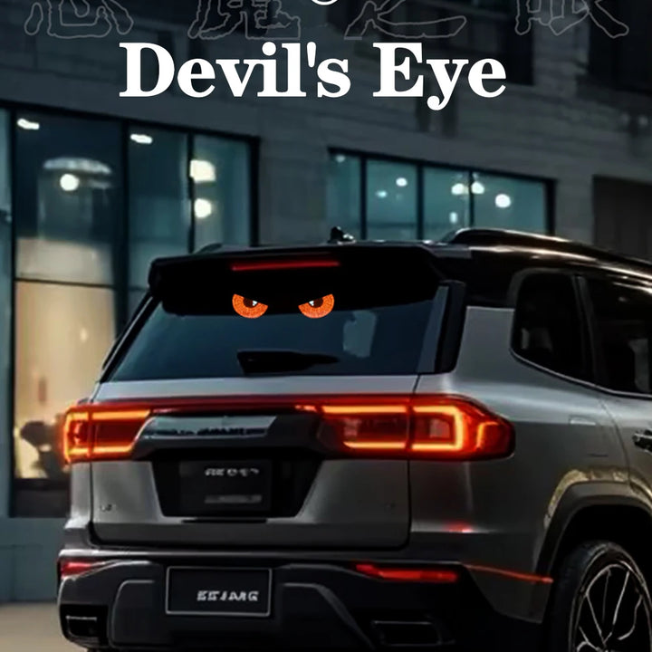 Demon Eyes Car LED Logo APP LED Matrix Pixel Panel Night Light DIY Programmable Flexible LED Display for Car Truck Accessorie