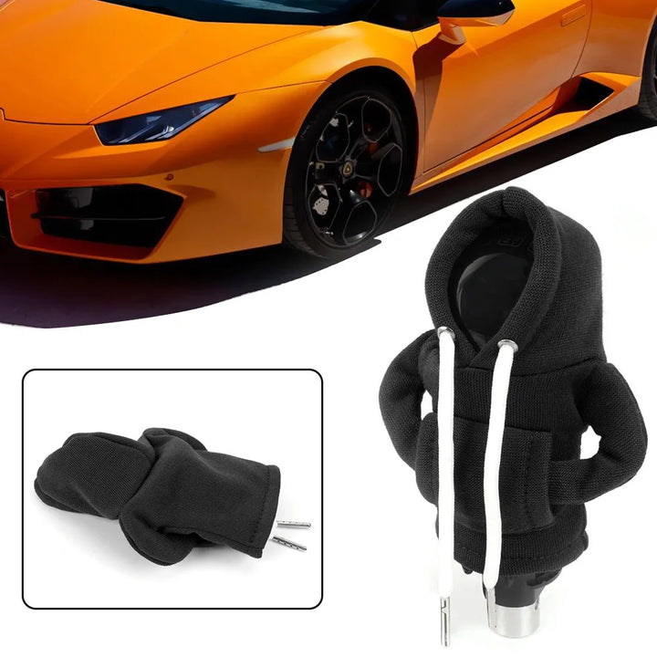 Gear Shift Hoodie Cover Shift Cover Gear Handle Decoration Fits Manual Automatic Universal Car Shift Lever Interior Decor