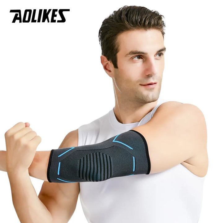 AOLIKES Elbow Brace Compression Sleeve,Arm Support Sleeves Forearm Pain Relief Pads Braces for Tendonitis,Tennis & Golfers Elbow