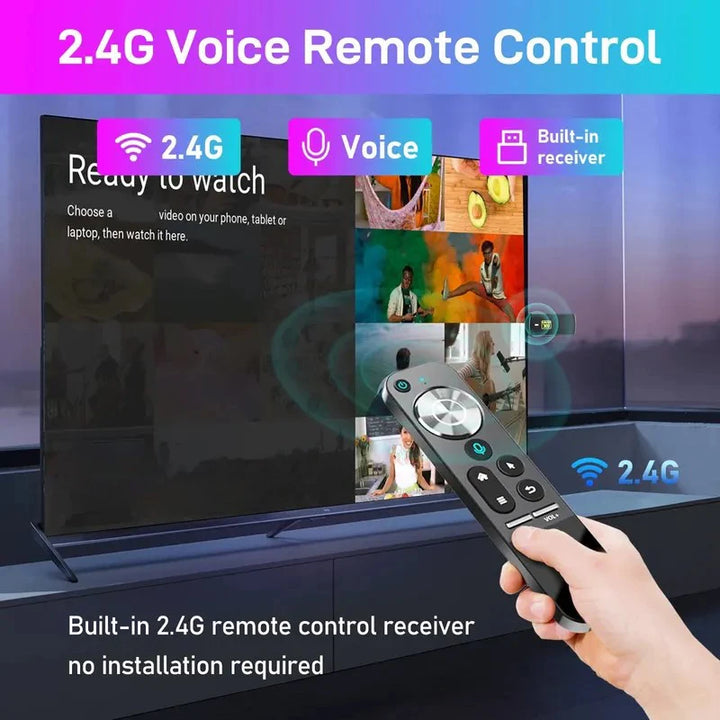 H96 Max M3 Smart TV Stick BT5.0 Android 13 RK3528 8K WIFI6 Build In Voice Control TV Dongle 5G Android TV Box 2GB 16GB TV Box