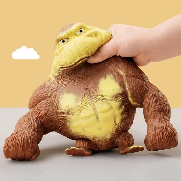 Funny Squeeze Gorilla Toy Elastic Monkey Toys Adults Sensory Anti Stress Toys Rubber Stretch Squeeze Gorilla Toy Gift For Kids