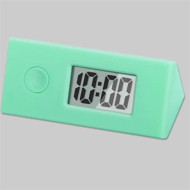 Luminous ABS Digital Electronic Clock Mini Portable Student Exam Silent Clock Library Study Pocket Watch Backlight LCD Display