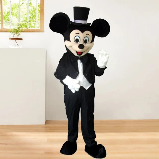 Mickey Minnie Mouse Mascot Costume Set Classic Disney Cartoon Characters Advertising Event Party Christmas Costume for Adult